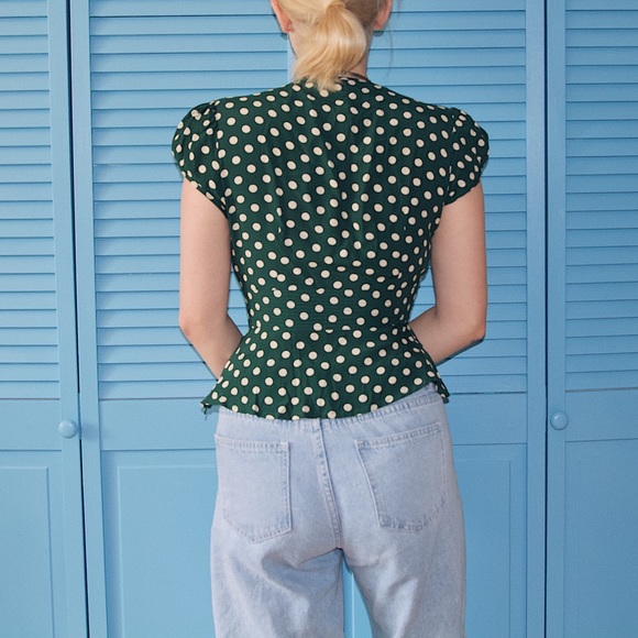 trashy diva 60s inspired top! - Picture 2 of 2